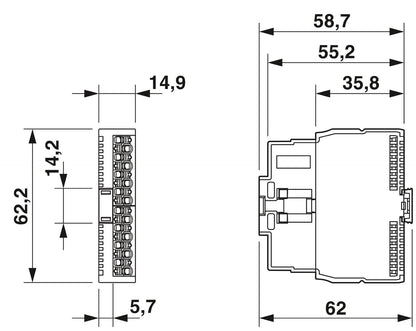 AXL SE DI16/1 - Digital module
