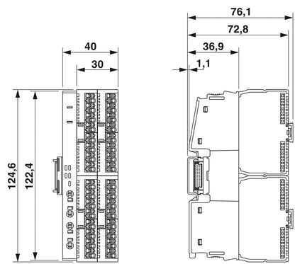 AXL F BP SE4 - Module carrier