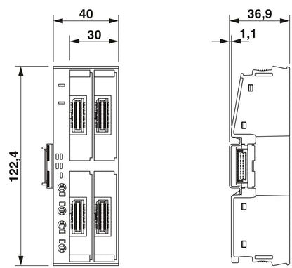 AXL F BP SE4 - Module carrier