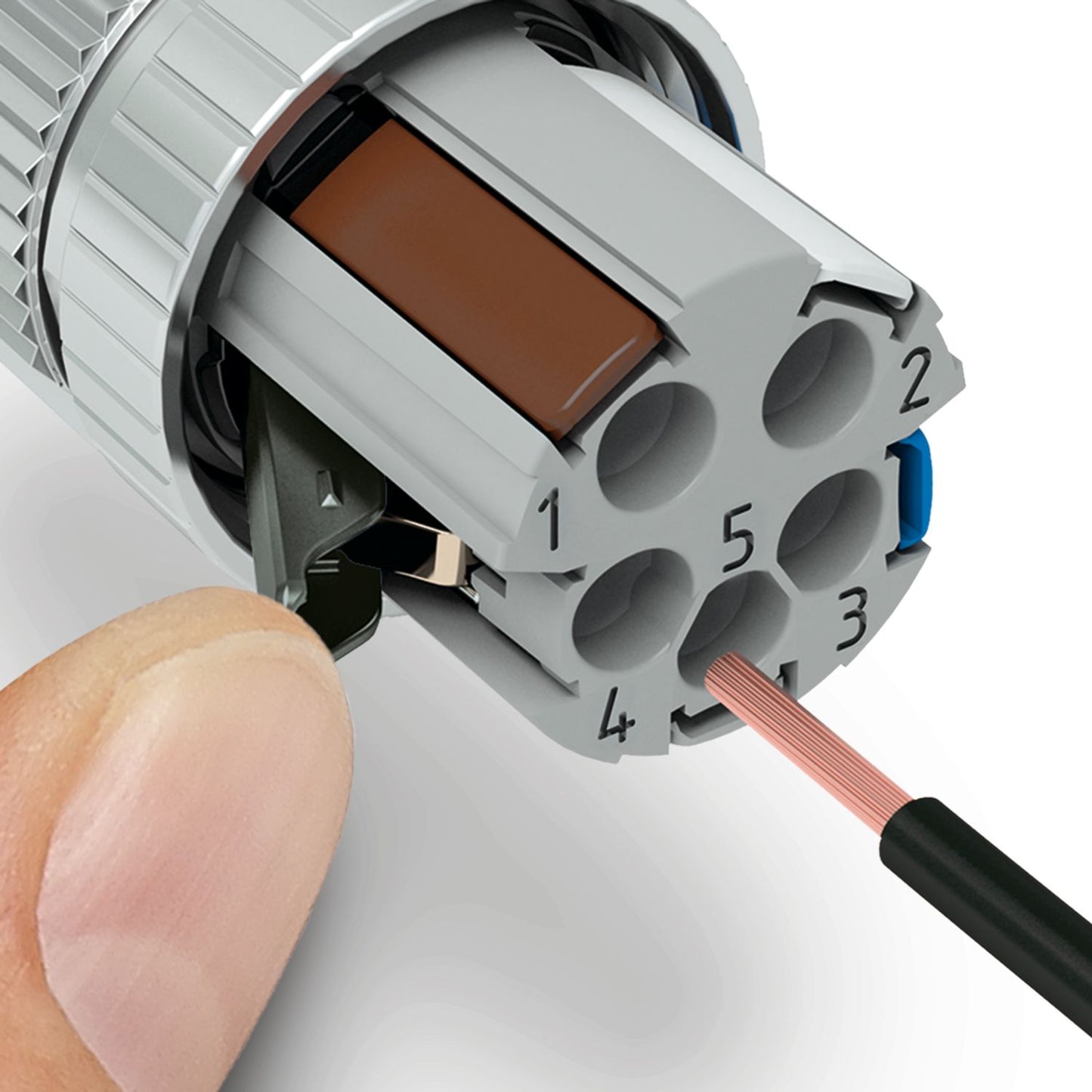 SACC-M12MS-5PL M - Connector