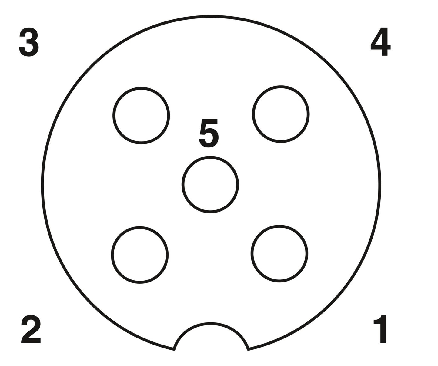 SACC-M12FS-5PL M - Connector
