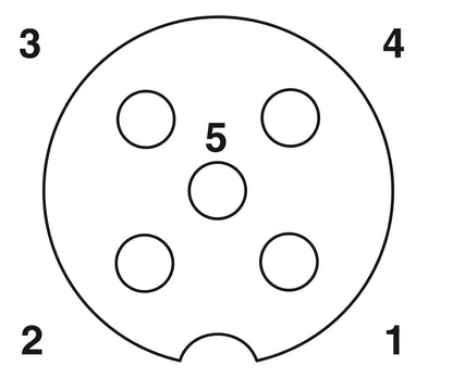 SACC-M12FS-5PL M - Connector