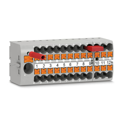 PTFIX 6/18X2,5-NS35 RD - Distribution block