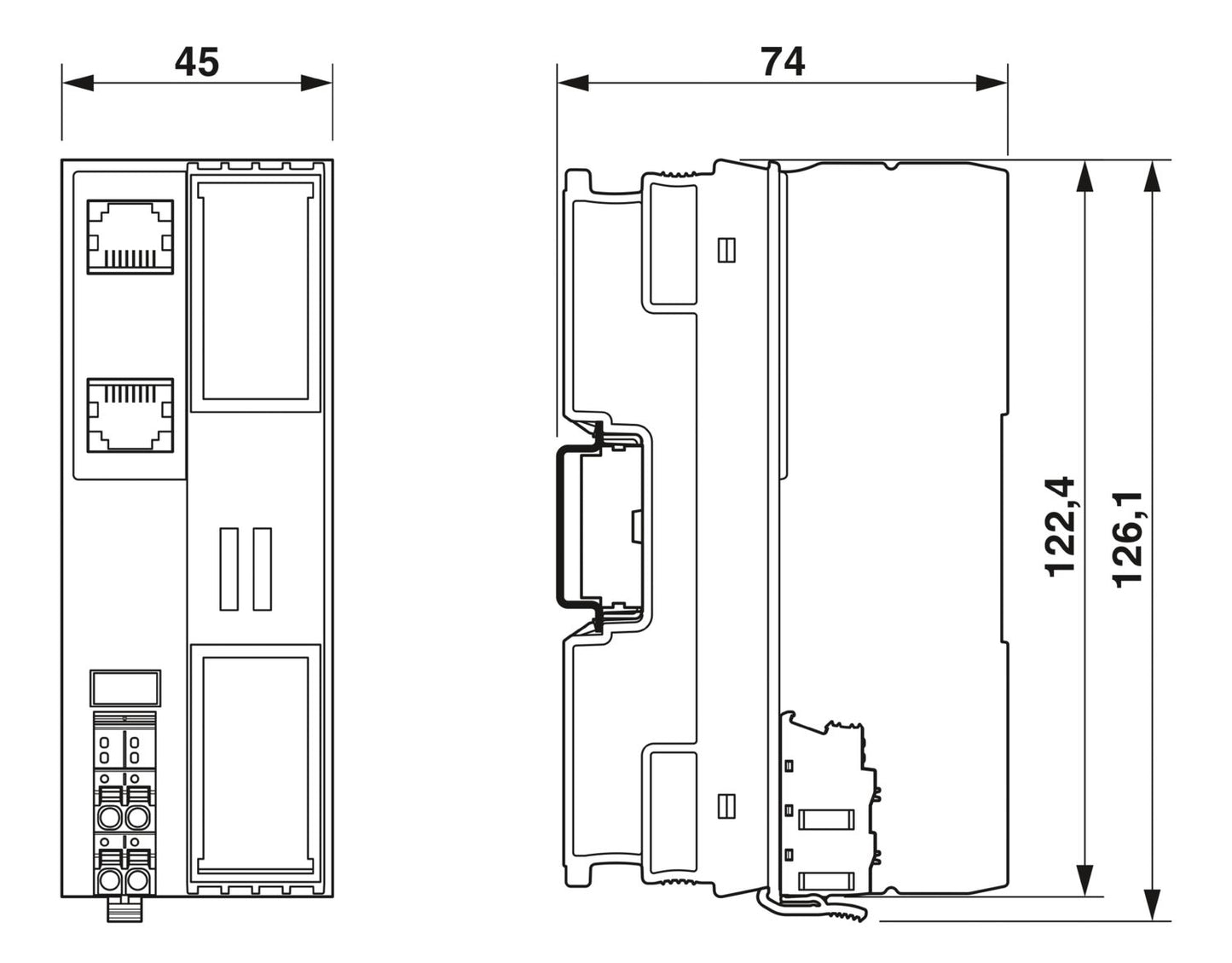 AXL F BK ETH - Bus coupler