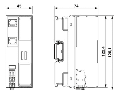 AXL F BK ETH - Bus coupler