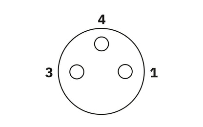 SACC-M 8FS-3PL-M - Connector