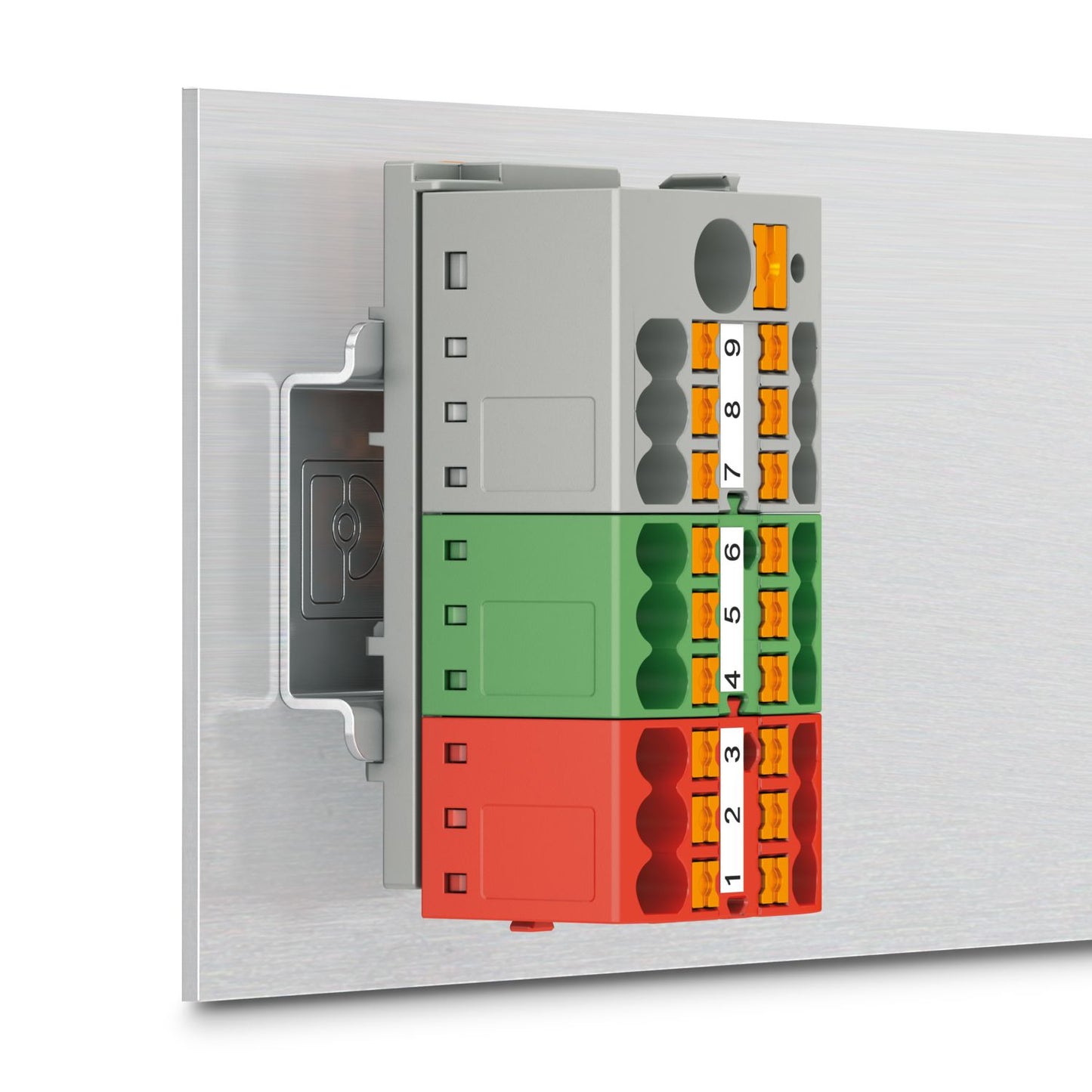 PTFIX 6/18X2,5-NS35 BK - Distribution block