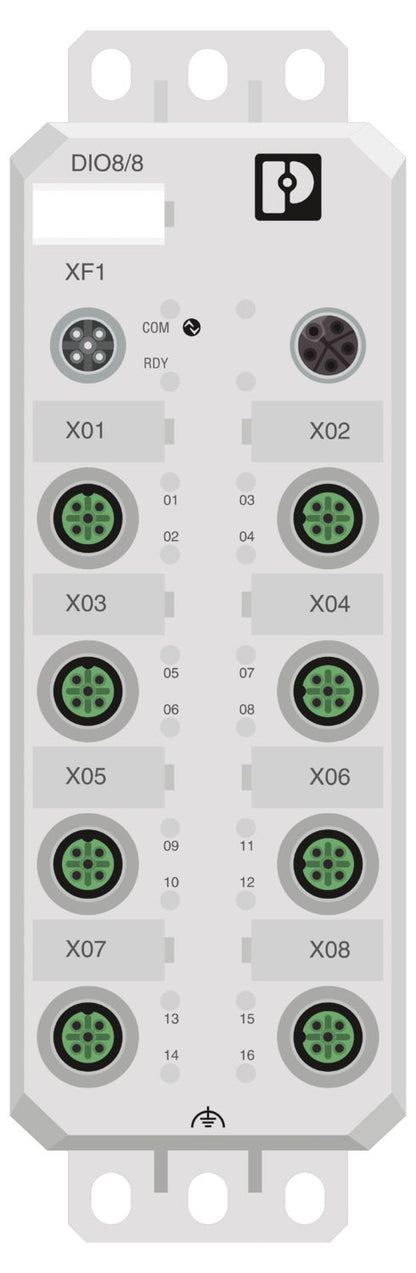 AXL E IOL DIO8/8 M12 6M - מודול דיגיטלי